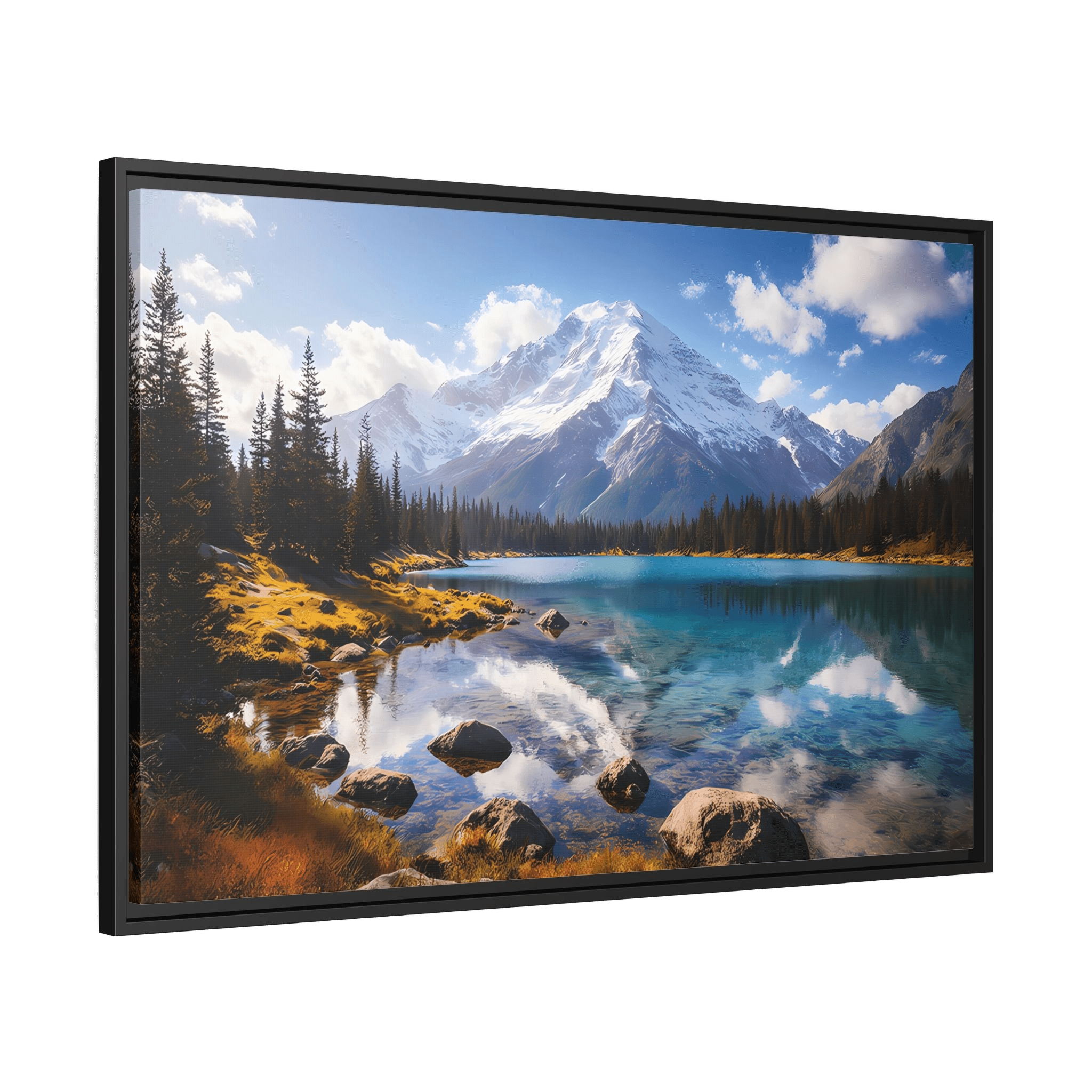 Tableau Paysage Montagne - La Maison Du Tableau