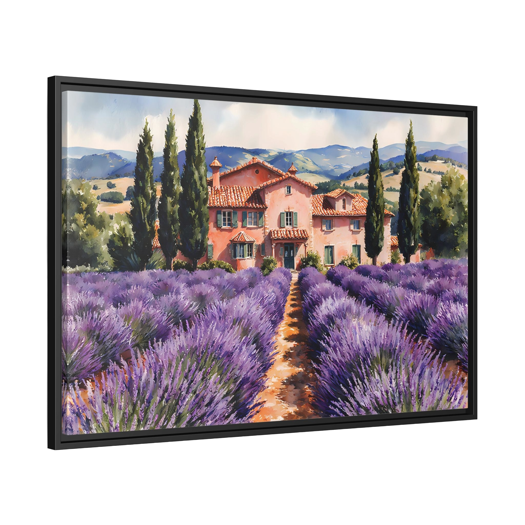 Tableau Paysage Provence - La Maison Du Tableau