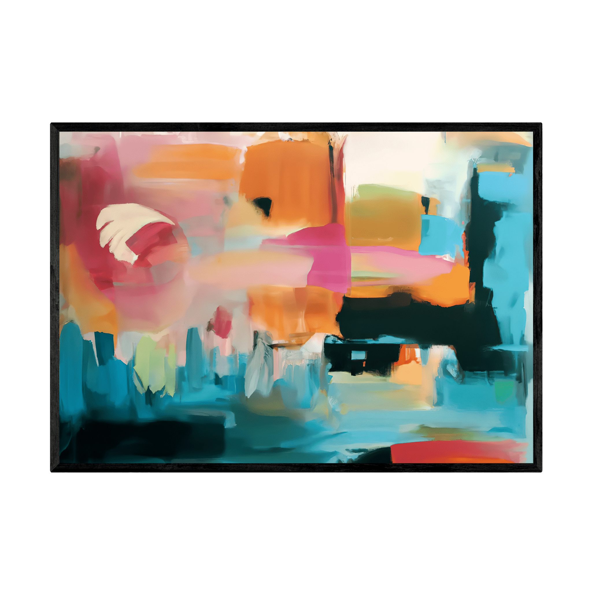 Tableau Peinture Abstrait - La Maison Du Tableau