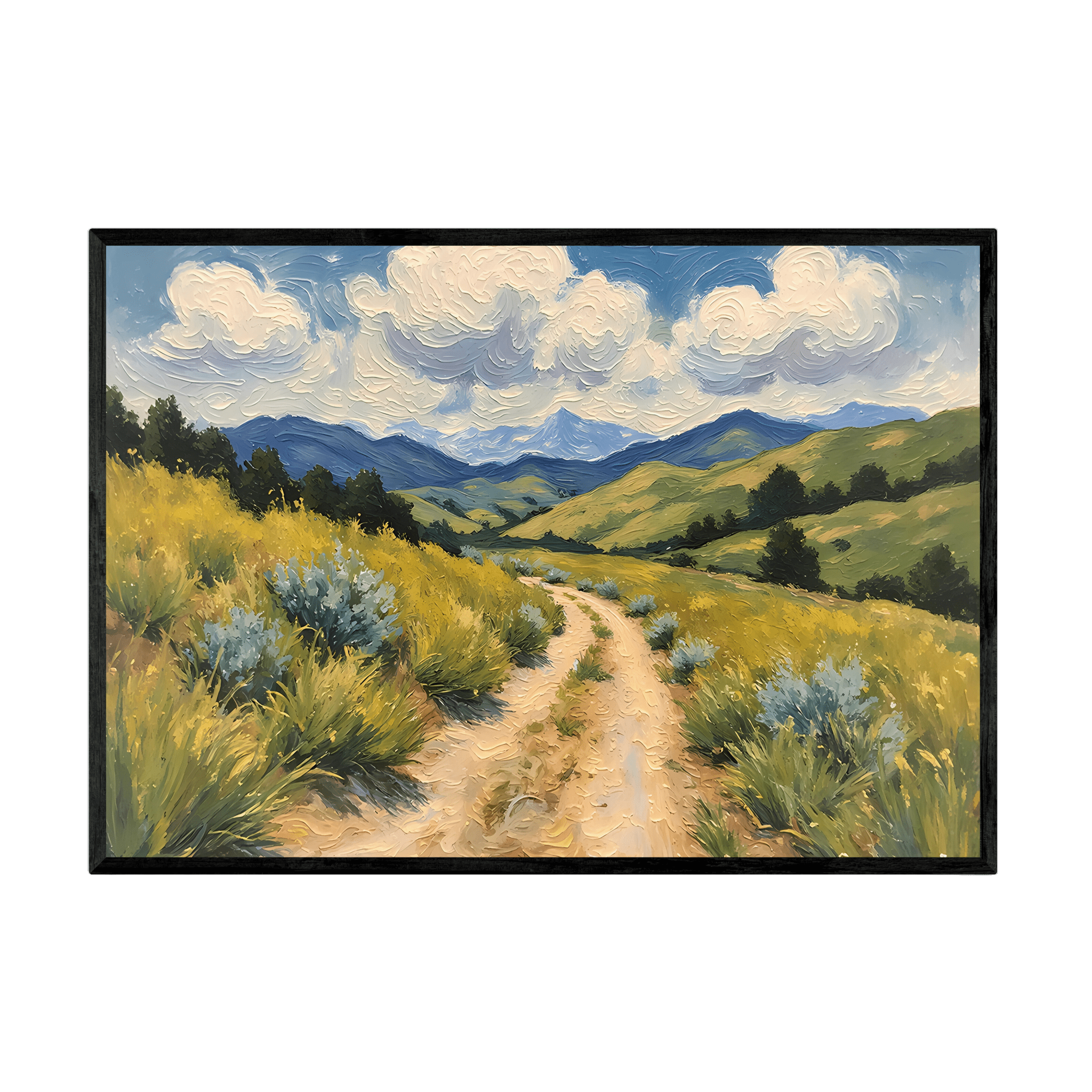 Tableau Peinture Paysage - La Maison Du Tableau