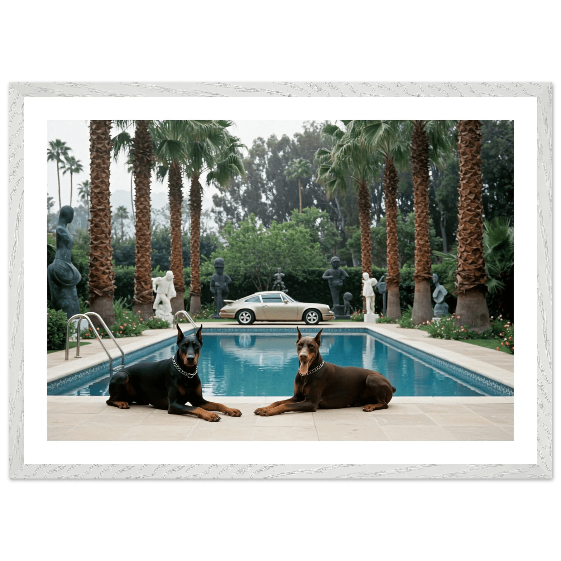 Tableau Photographie Dobermans de Luxe - La Maison Du Tableau