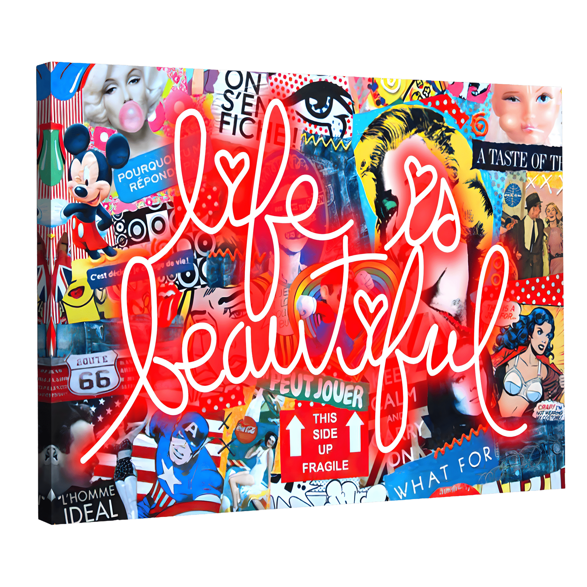 Tableau Pop Art - La Maison Du Tableau