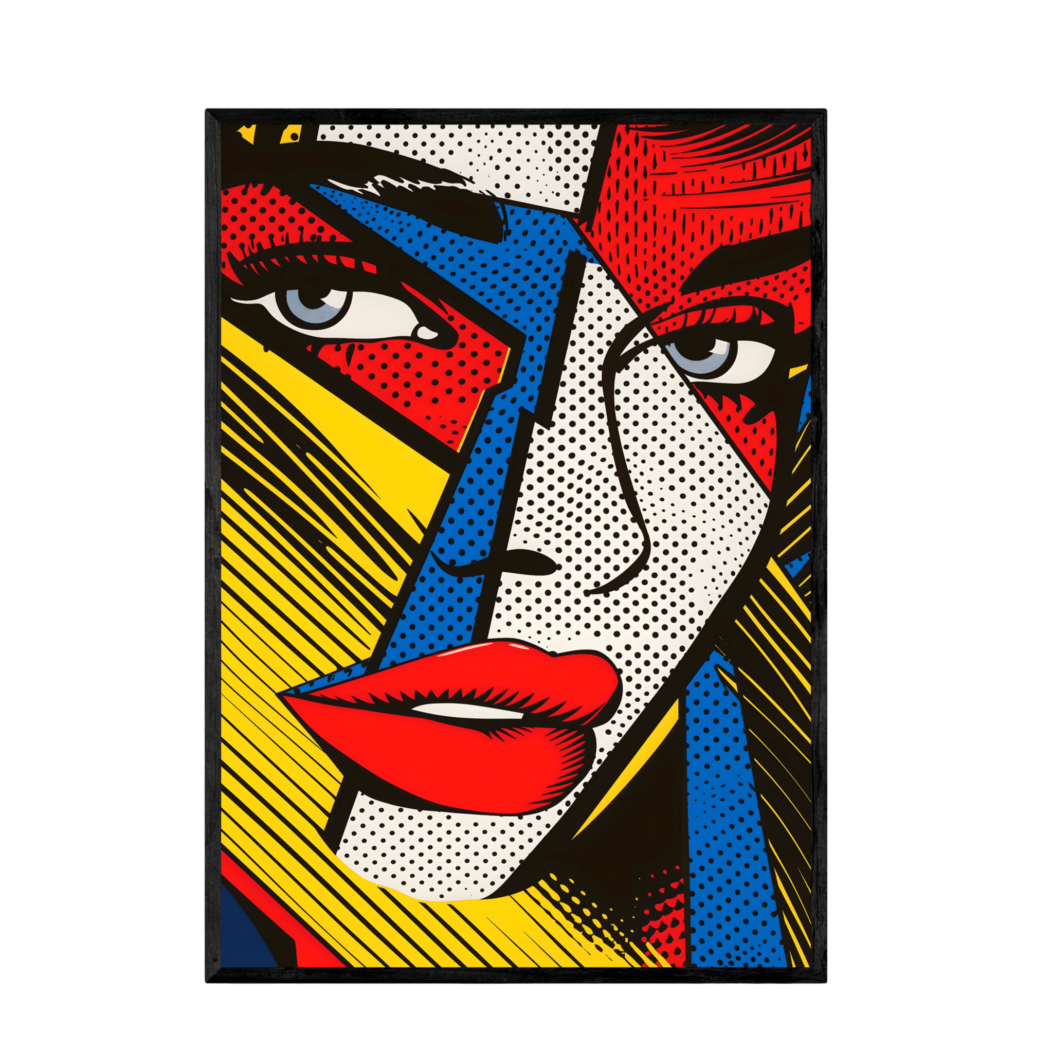 Tableau Pop Art Abstrait - La Maison Du Tableau