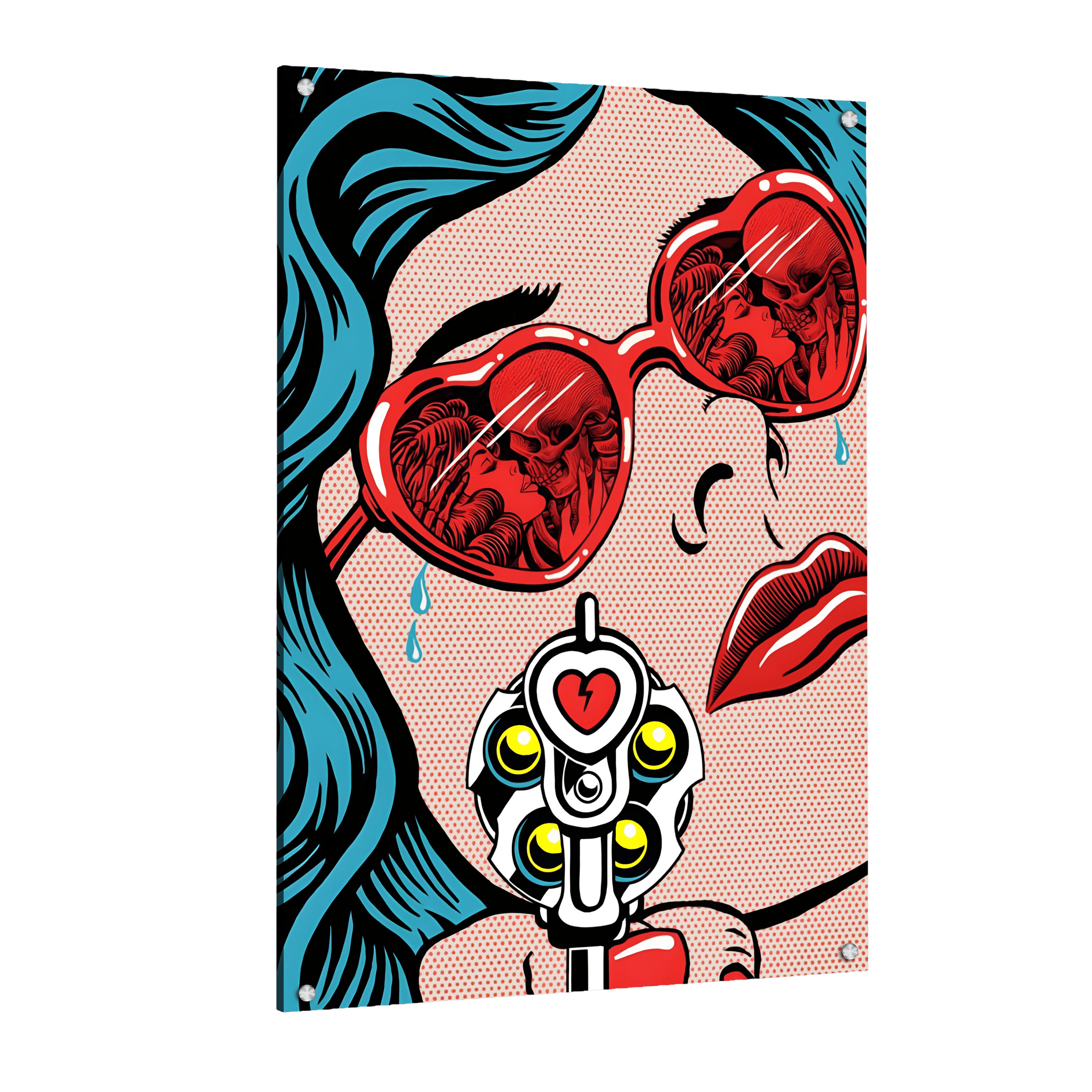 Tableau Pop Art Femme - La Maison Du Tableau