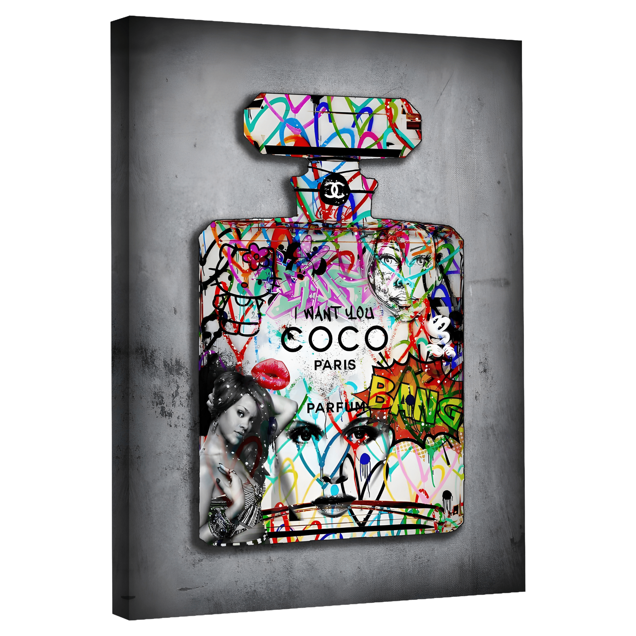 Tableau Pop Art Luxe - La Maison Du Tableau