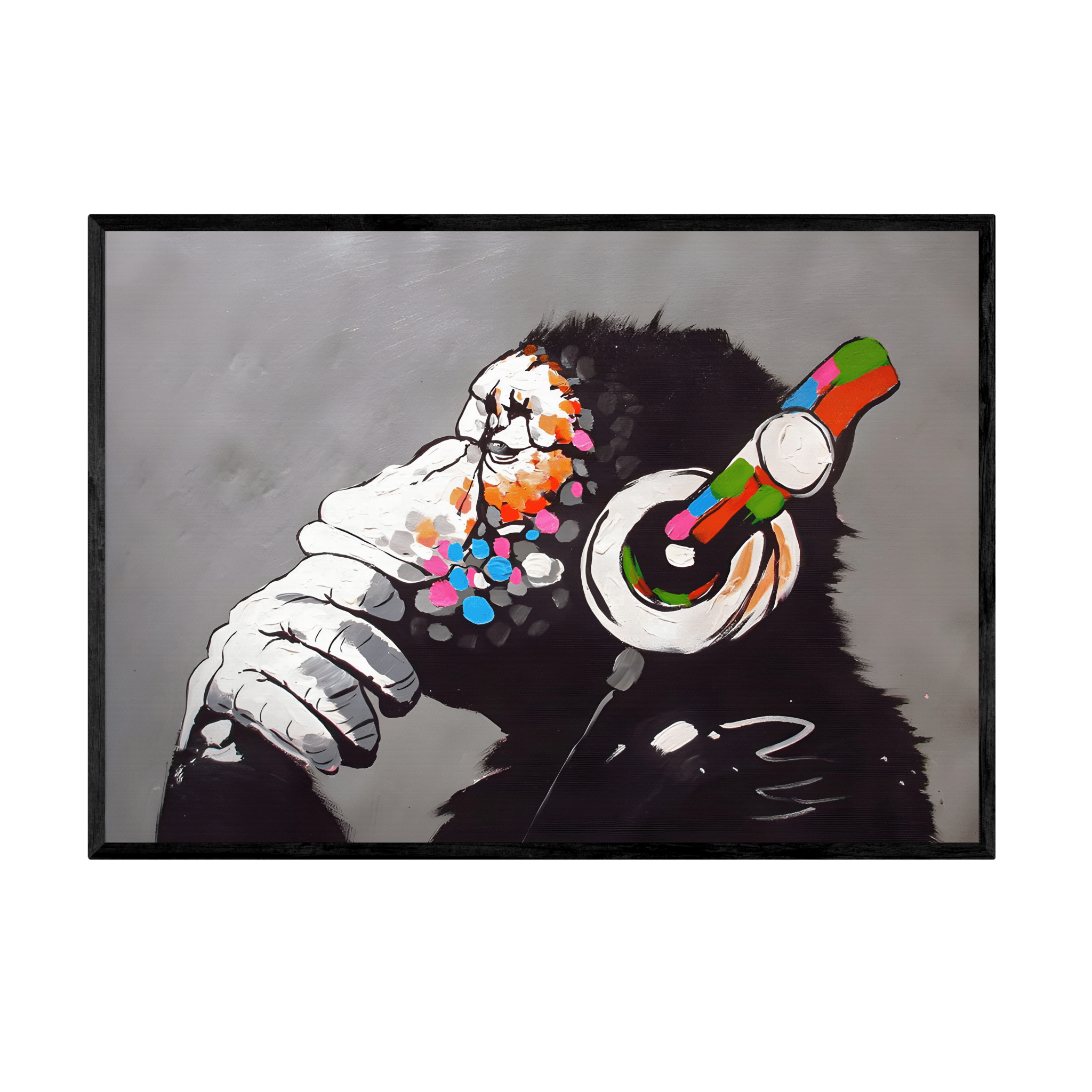 Tableau Singe Pop Art - La Maison Du Tableau