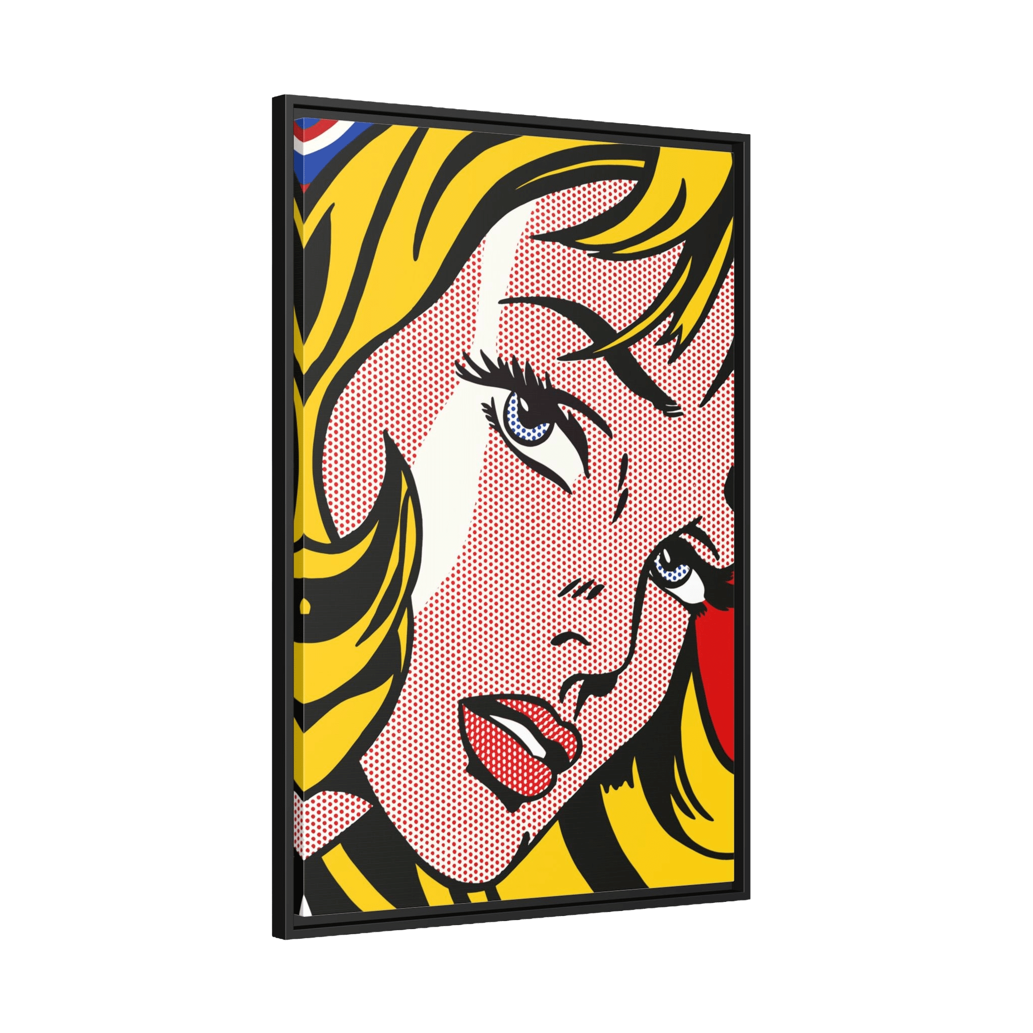 Tableau Visage Femme Pop Art - La Maison Du Tableau