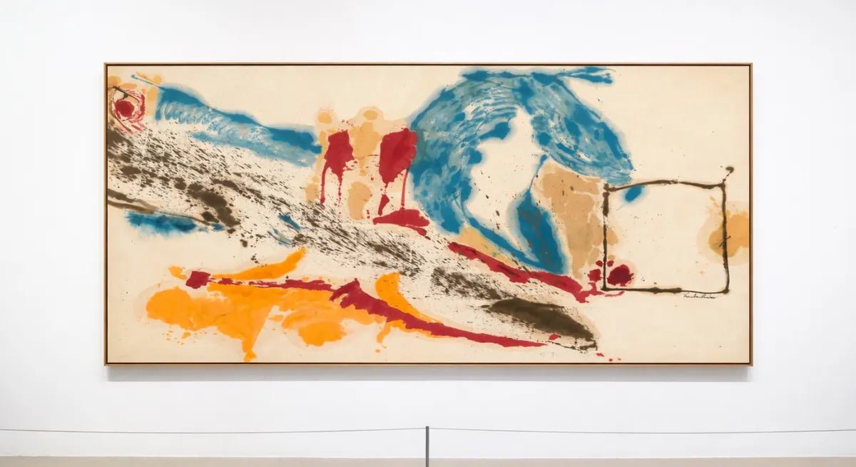 Helen Frankenthaler : pionnière du color field painting et inventrice du soak-stain - La Maison Du Tableau
