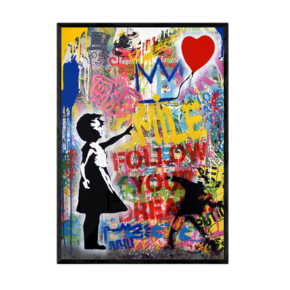 Banksy Tableau - La Maison Du Tableau