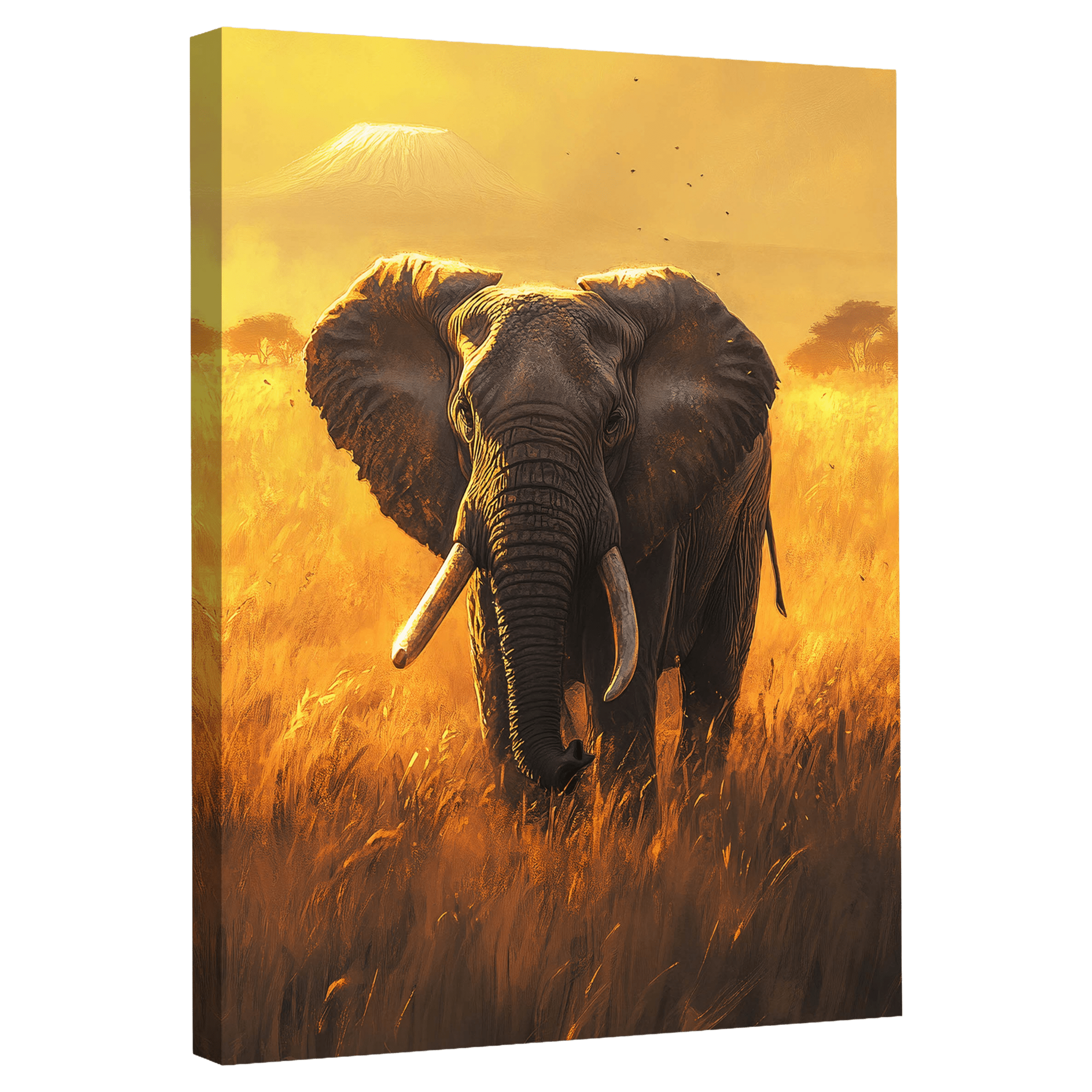 Éléphant Tableau - La Maison Du Tableau