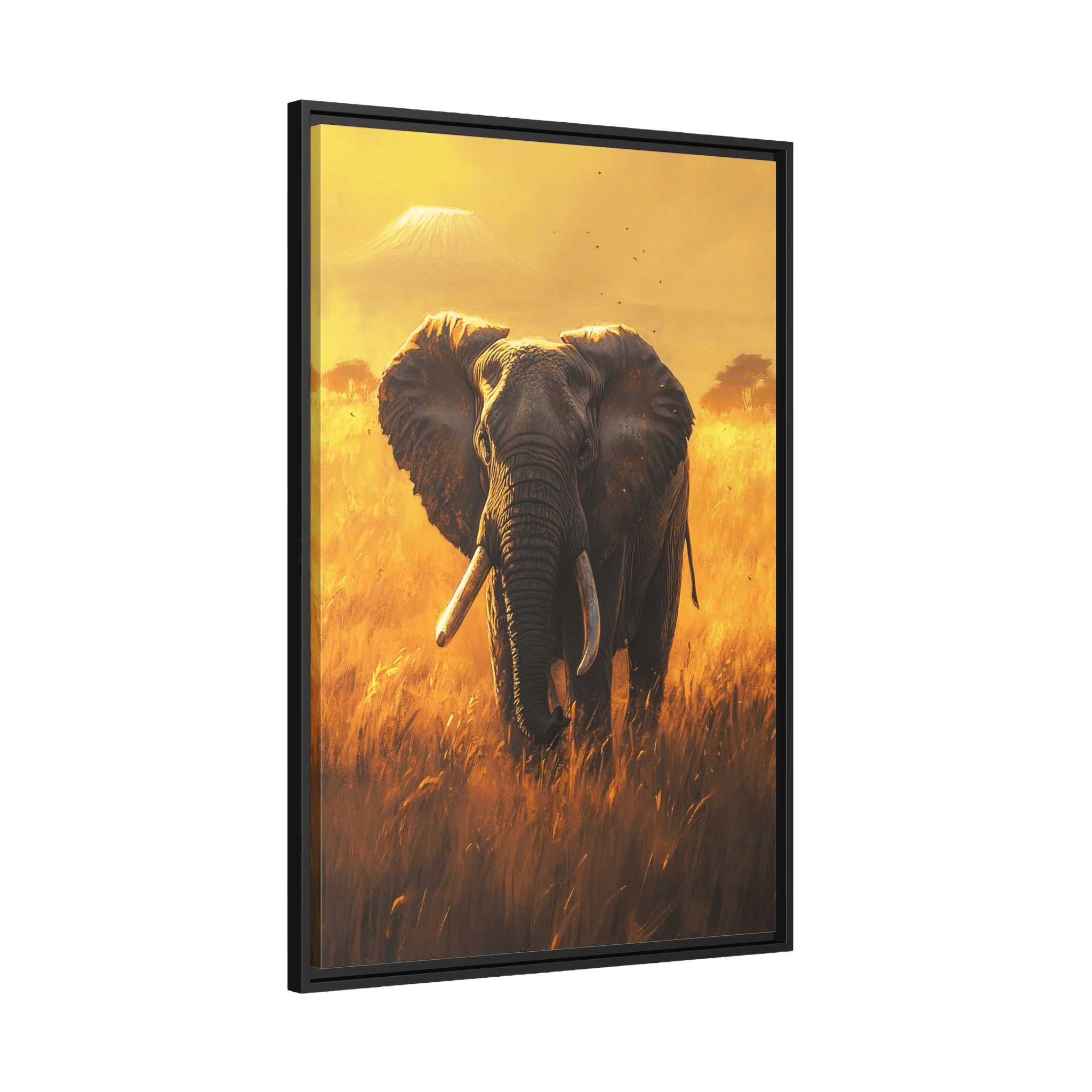 Éléphant Tableau - La Maison Du Tableau