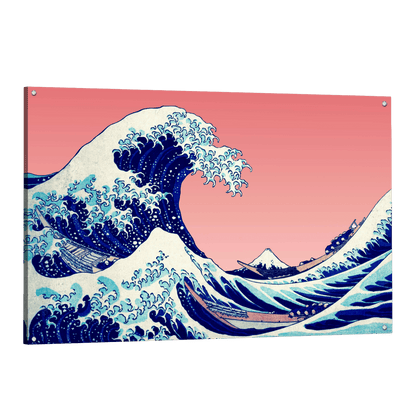 La Vague Tableau Japonais - La Maison Du Tableau