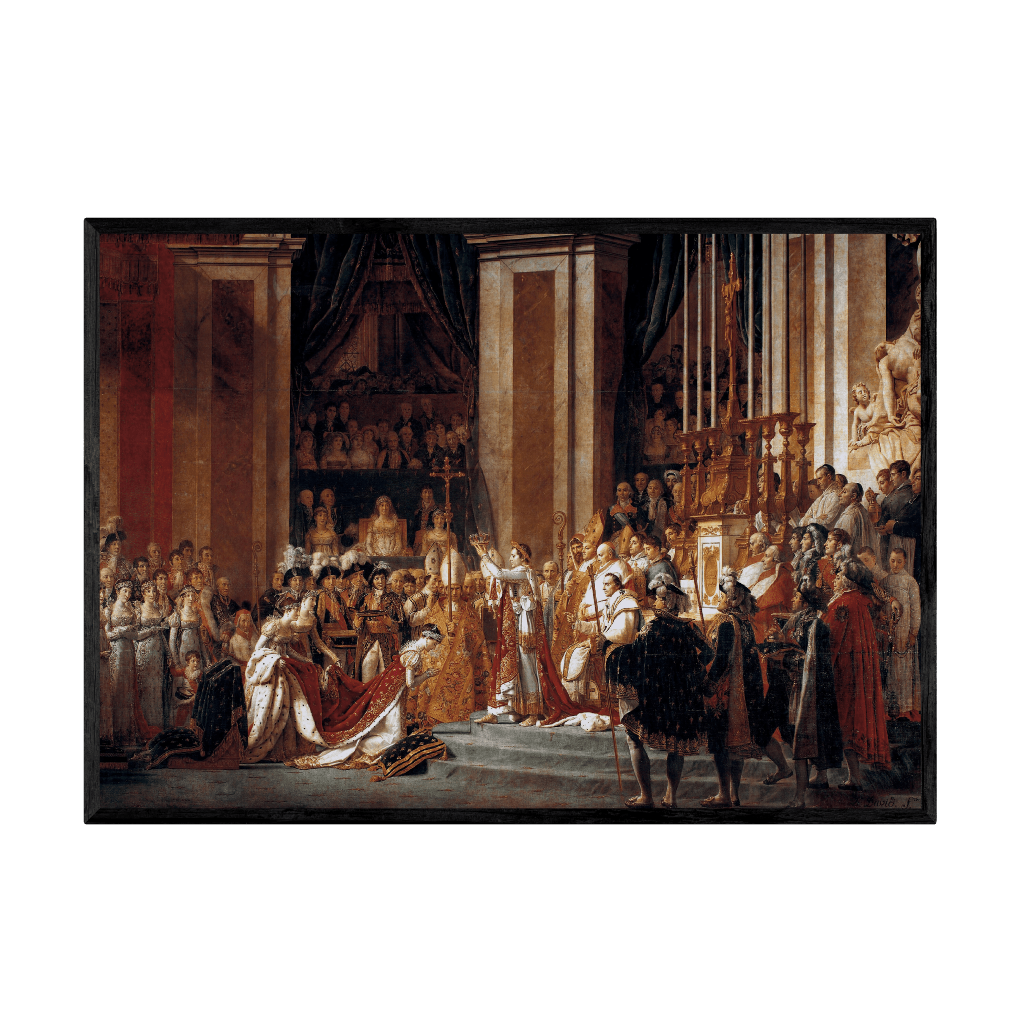 Le Sacre De Napoléon Tableau - La Maison Du Tableau