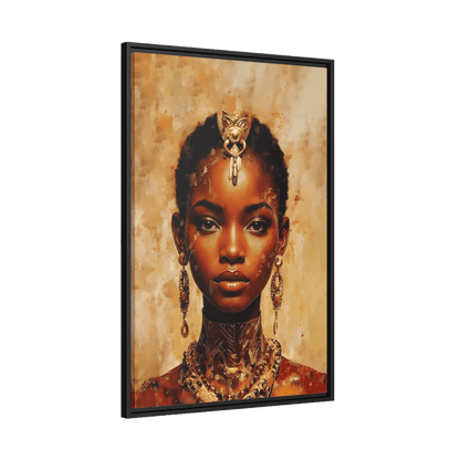 Tableau Abstrait Africain - La Maison Du Tableau