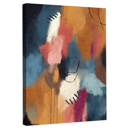 Tableau Abstrait Art Coloré - La Maison Du Tableau