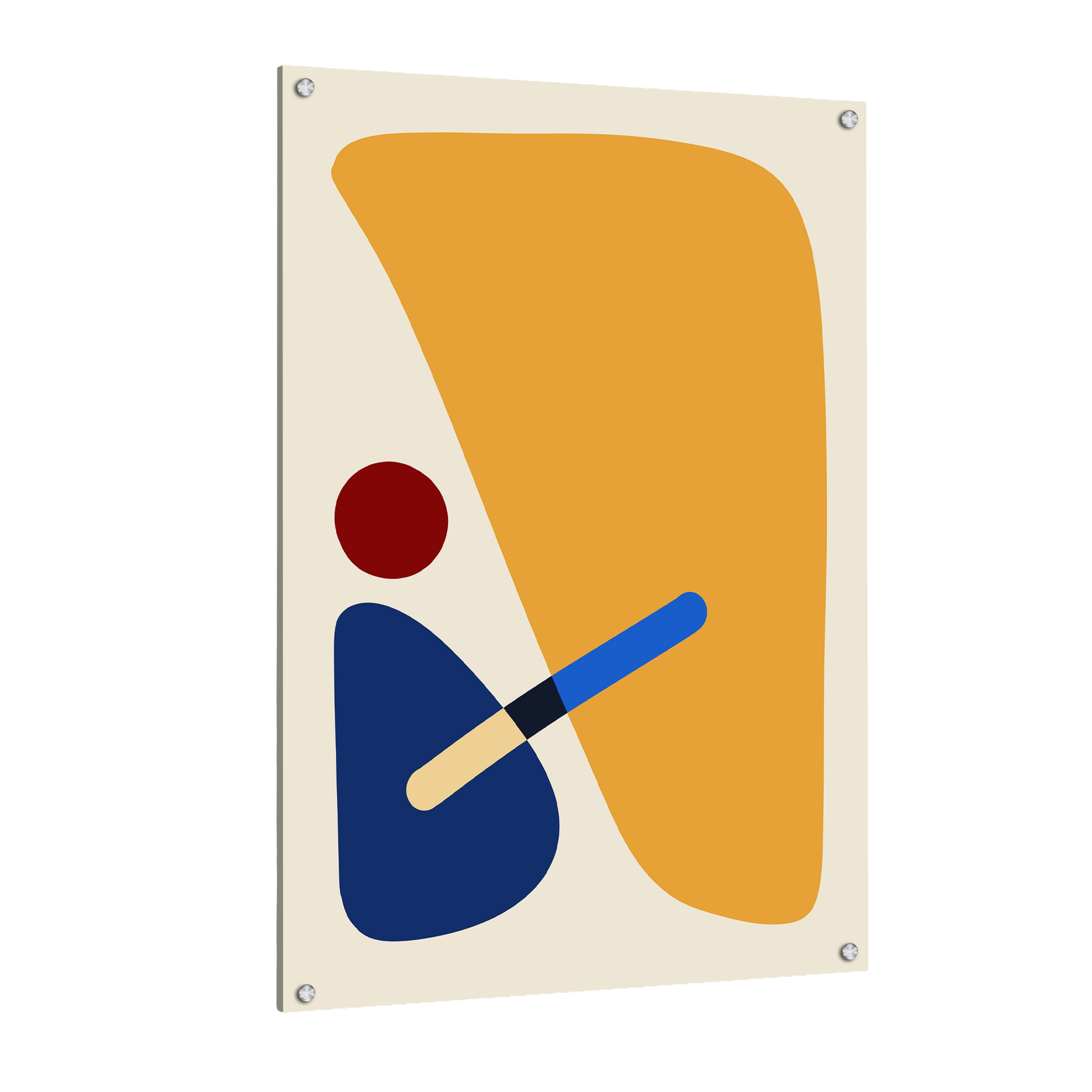 Tableau Abstrait Art Coloré - La Maison Du Tableau