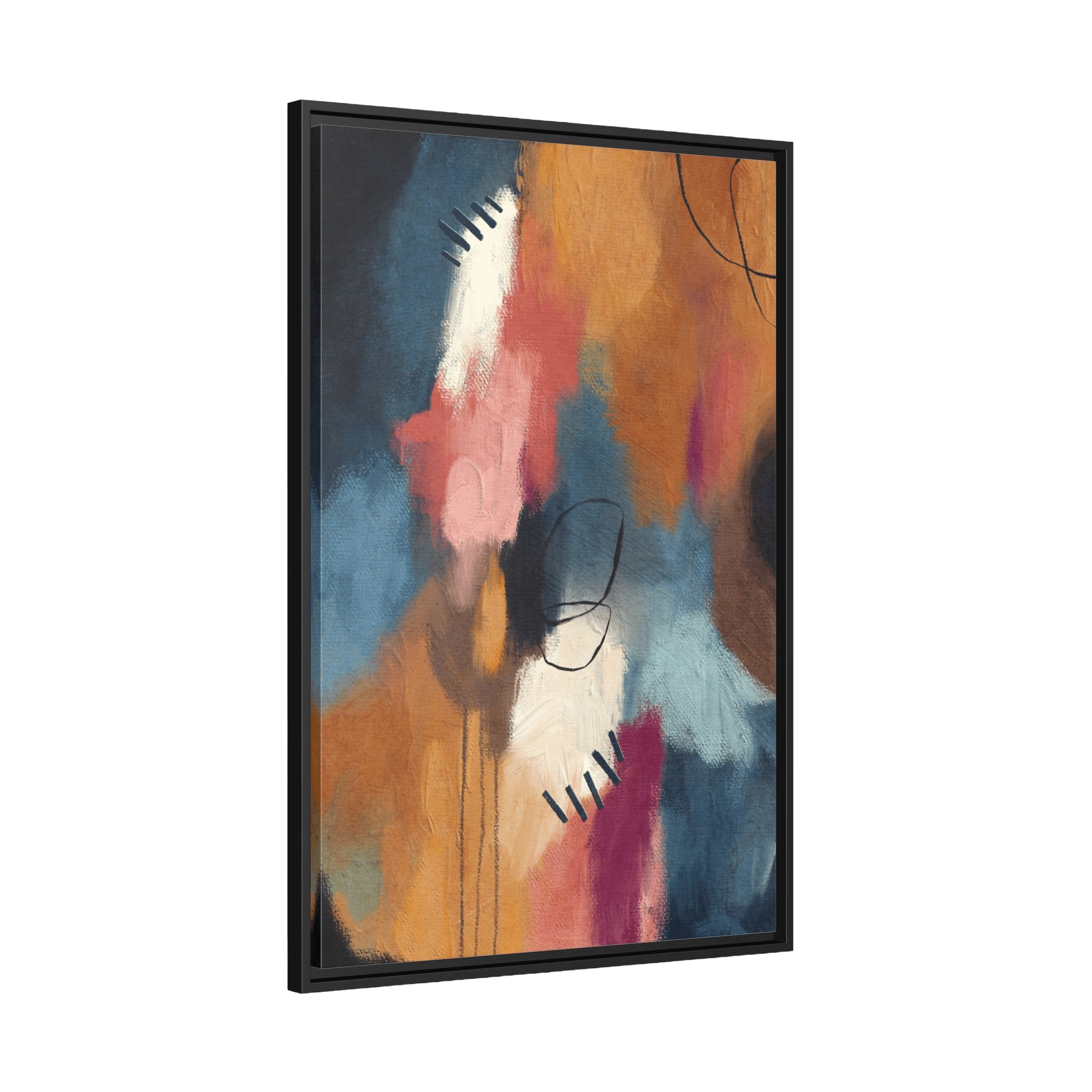 Tableau Abstrait Art Coloré - La Maison Du Tableau