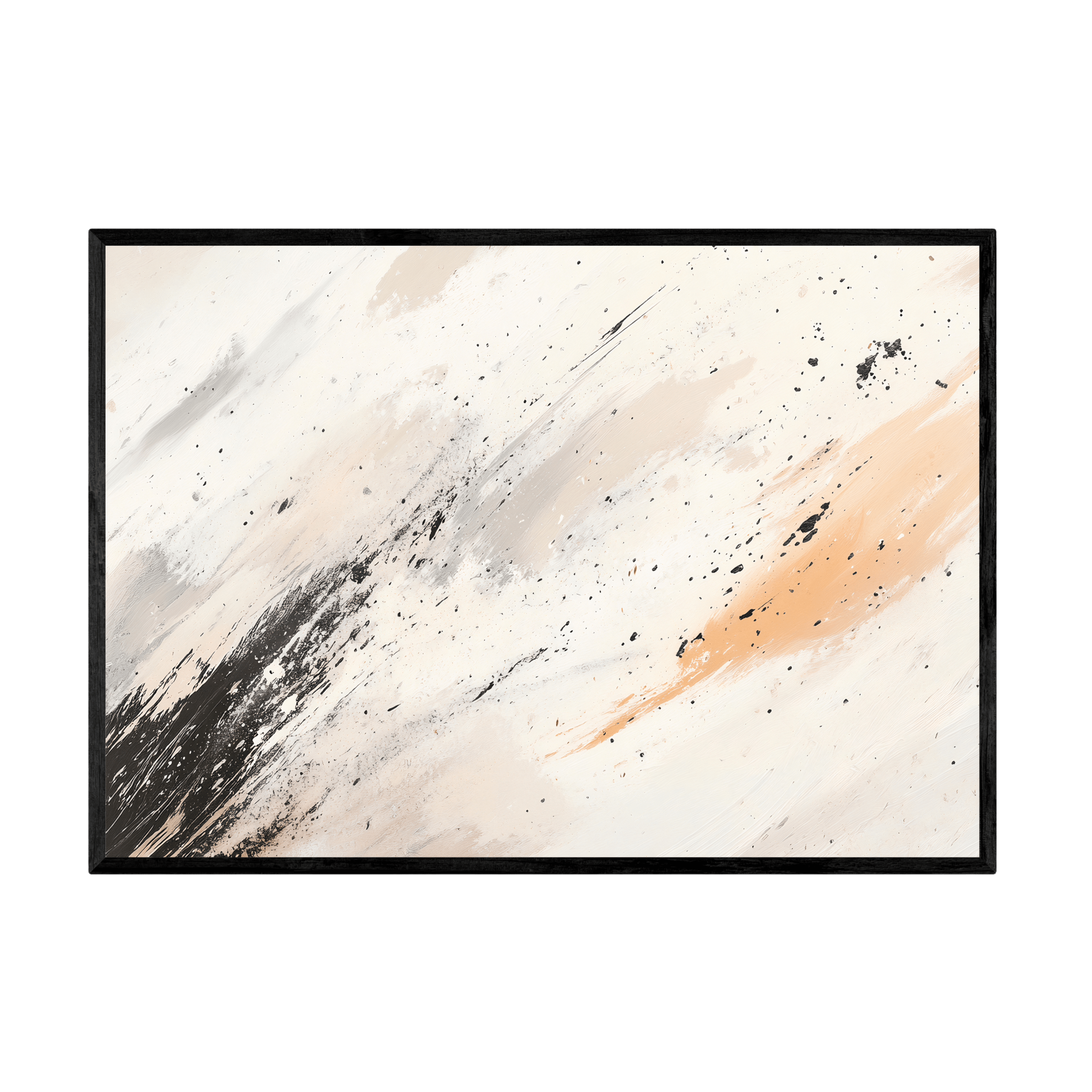 Tableau Abstrait Beige - La Maison Du Tableau