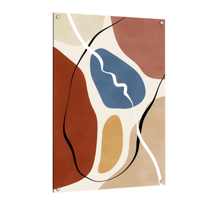 Tableau Abstrait Contemporain - La Maison Du Tableau