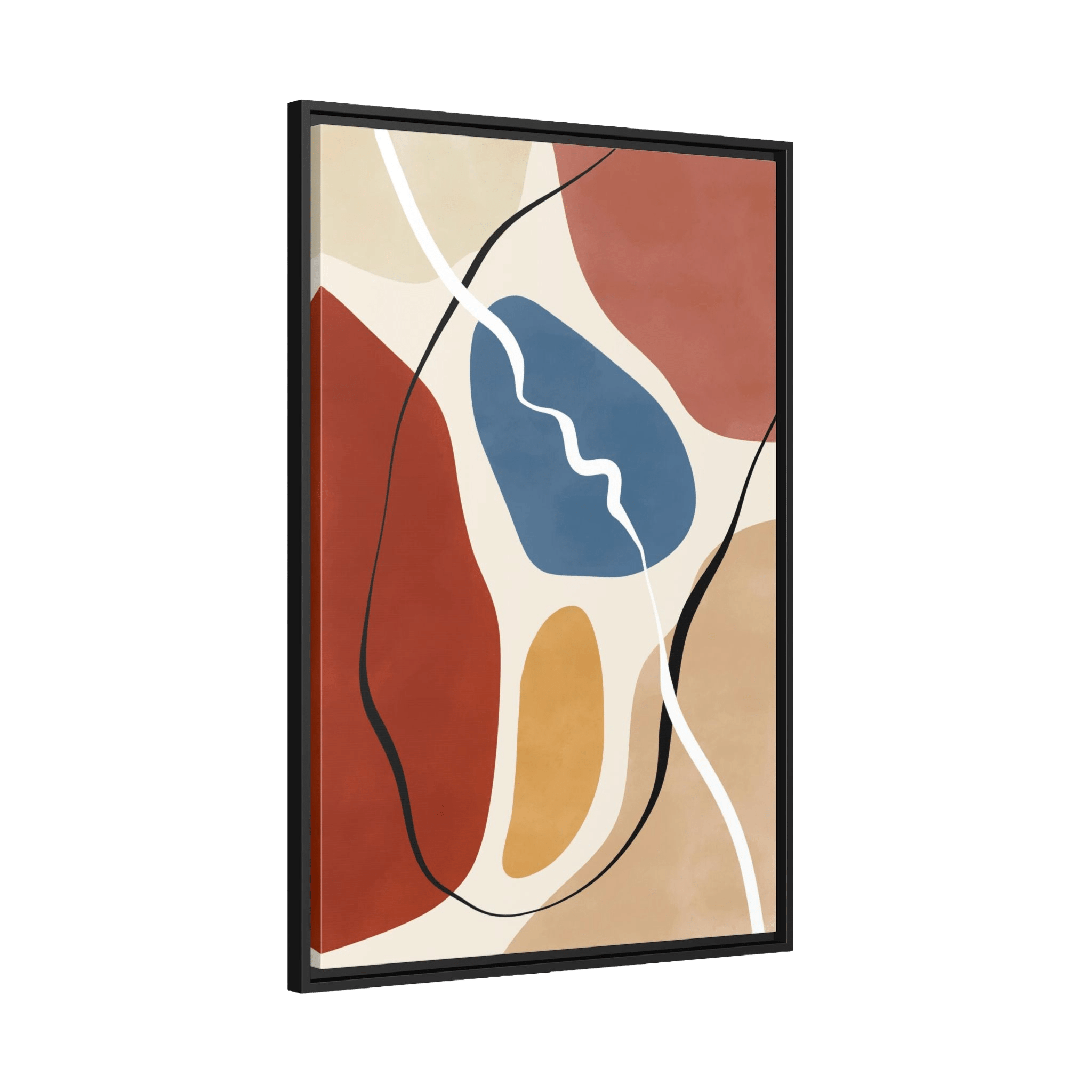 Tableau Abstrait Contemporain - La Maison Du Tableau