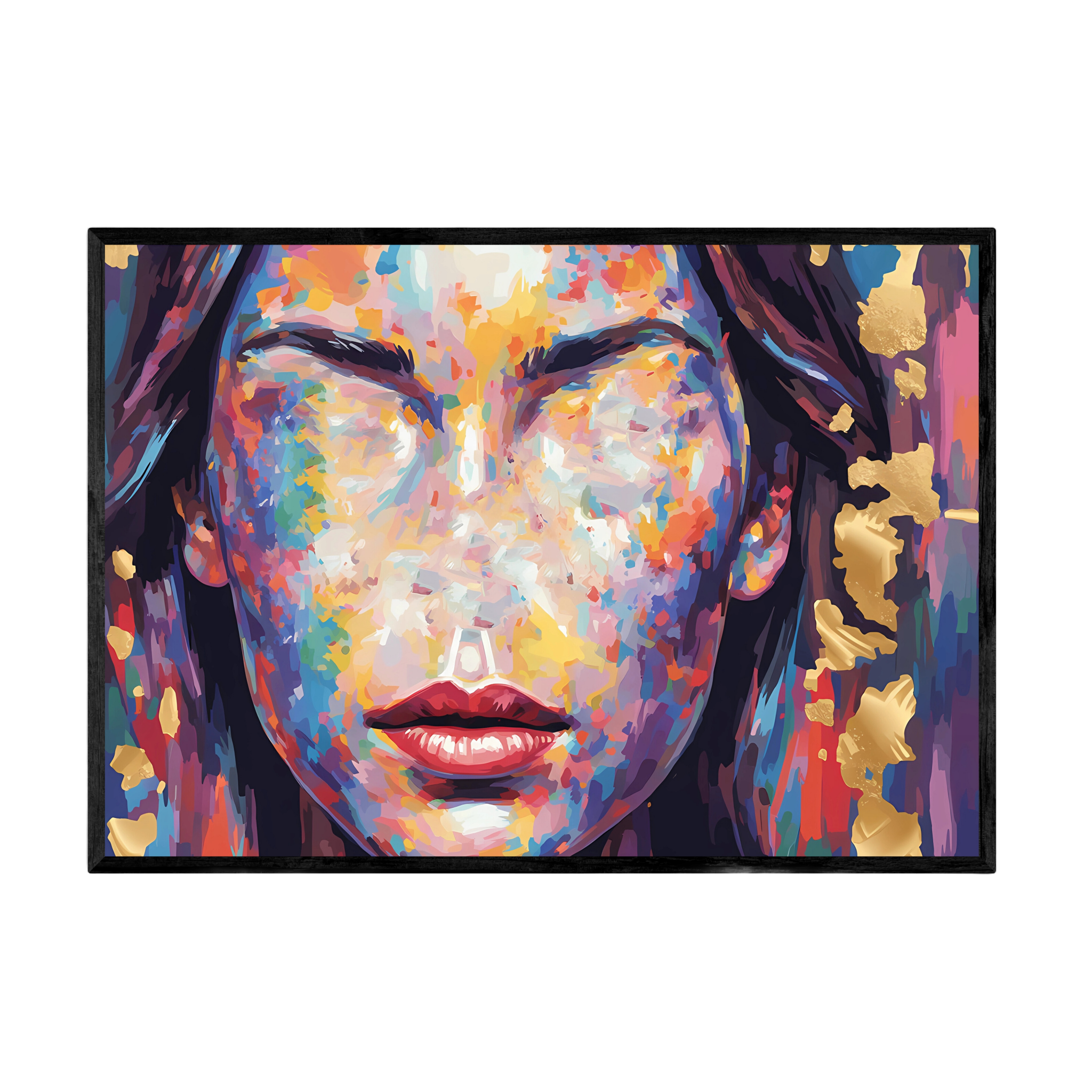 Tableau Abstrait Femme - La Maison Du Tableau