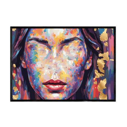 Tableau Abstrait Femme - La Maison Du Tableau