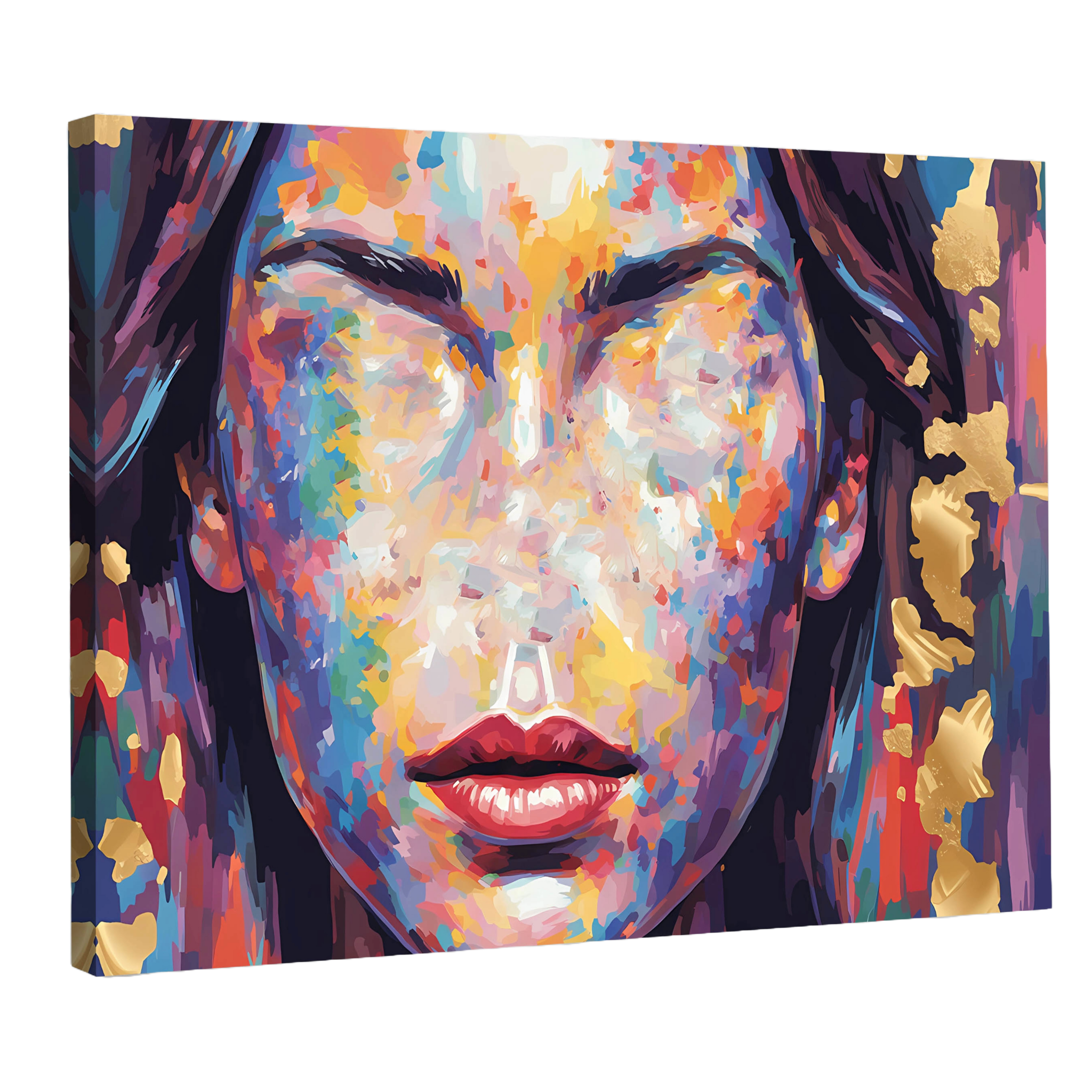 Tableau Abstrait Femme - La Maison Du Tableau