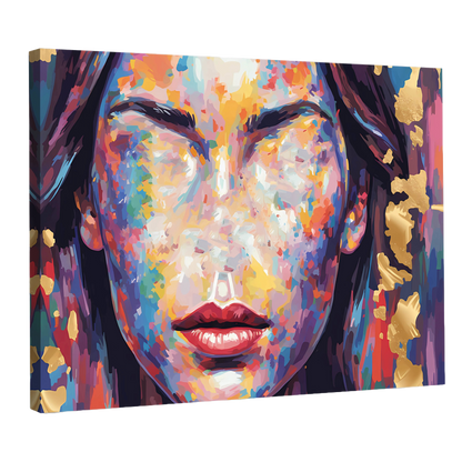 Tableau Abstrait Femme - La Maison Du Tableau