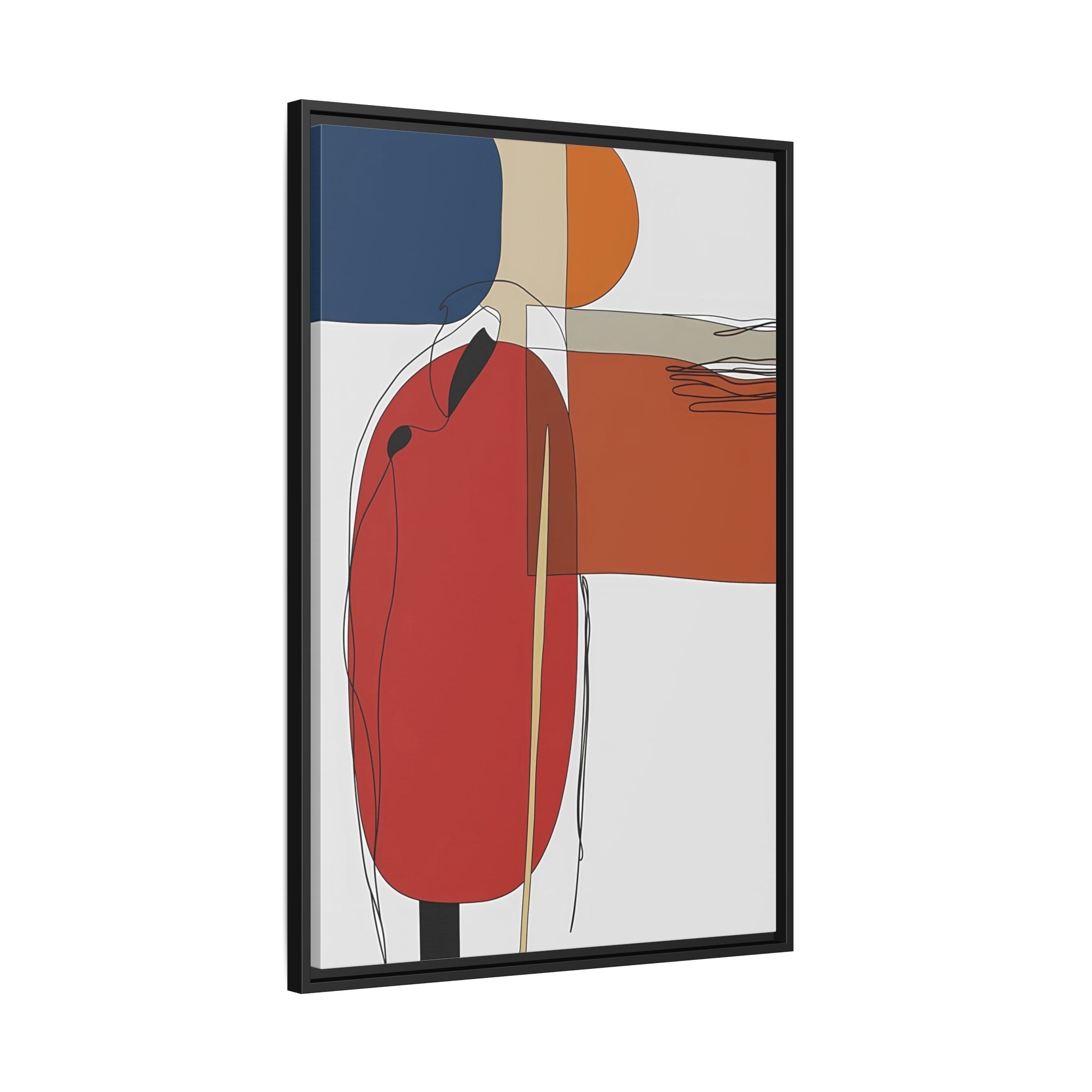 Tableau Abstrait Lignes Fines - La Maison Du Tableau