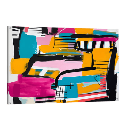 Tableau Abstrait Moderne - La Maison Du Tableau