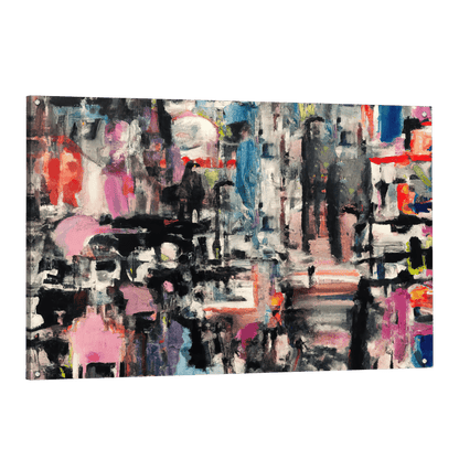 Tableau Abstrait Peinture - La Maison Du Tableau