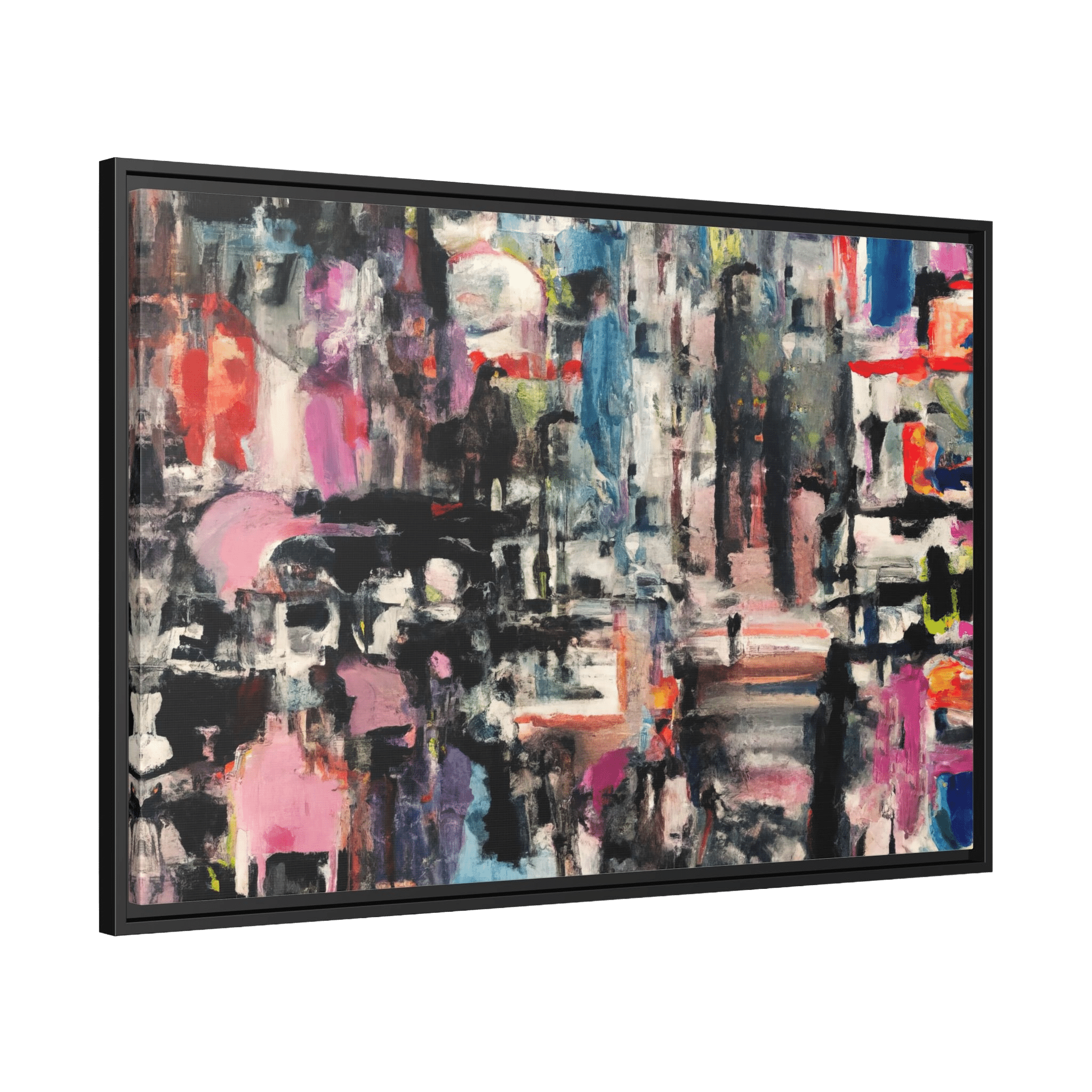 Tableau Abstrait Peinture - La Maison Du Tableau