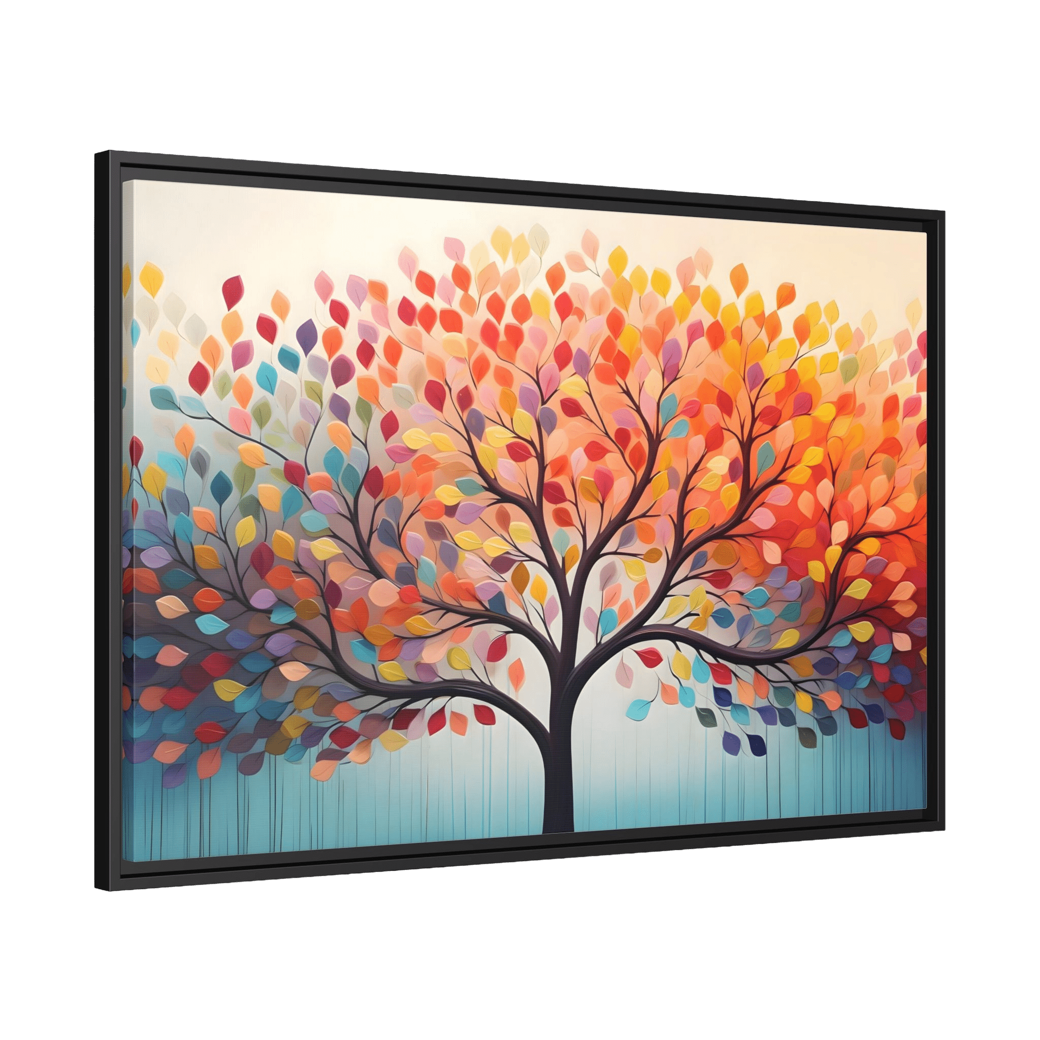 Tableau Arbre De Vie Coloré - La Maison Du Tableau
