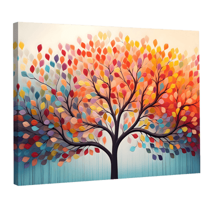 Tableau Arbre De Vie Coloré - La Maison Du Tableau