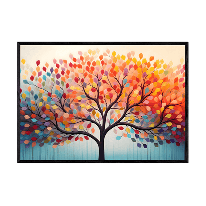 Tableau Arbre De Vie Coloré - La Maison Du Tableau