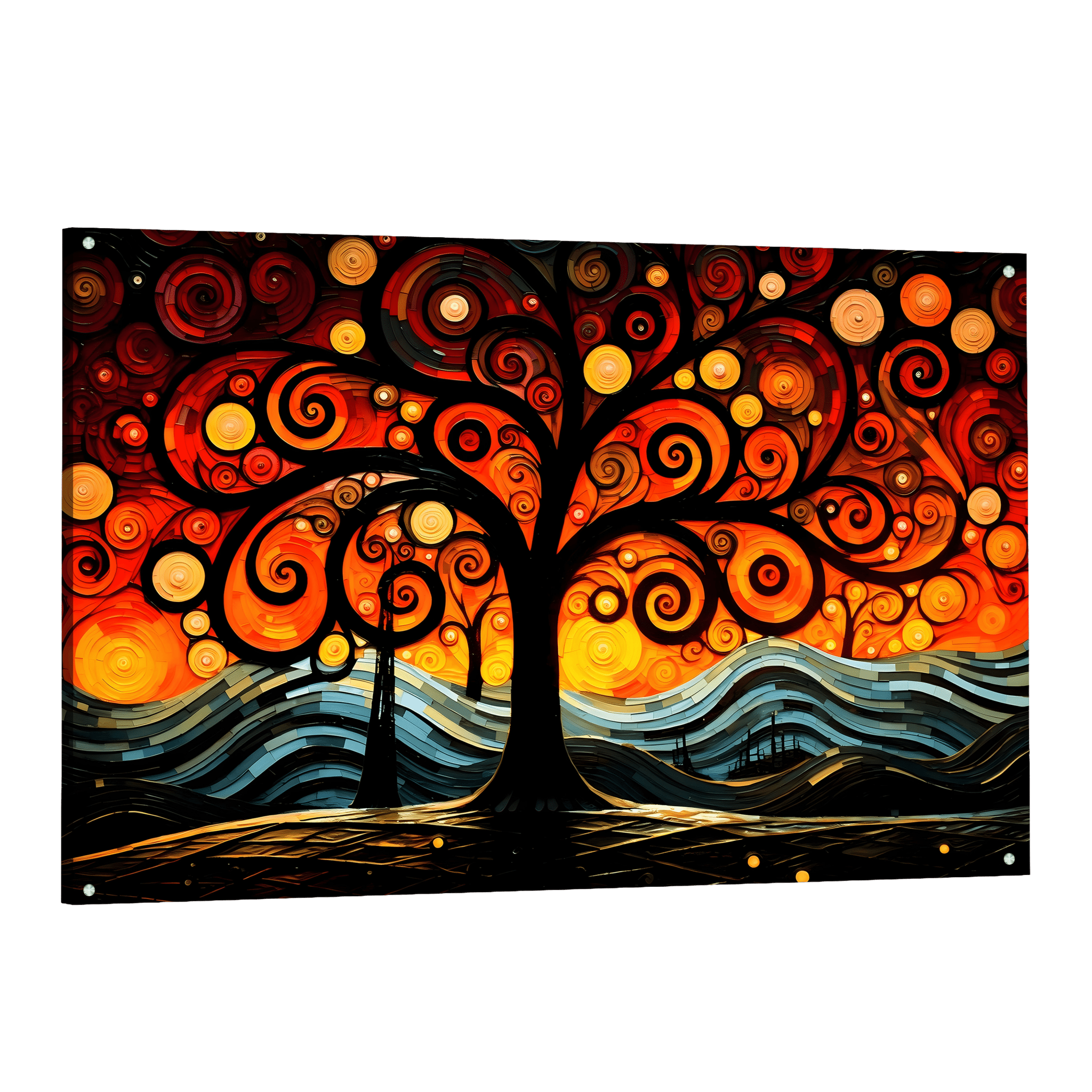 Tableau Arbre De Vie Moderne - La Maison Du Tableau