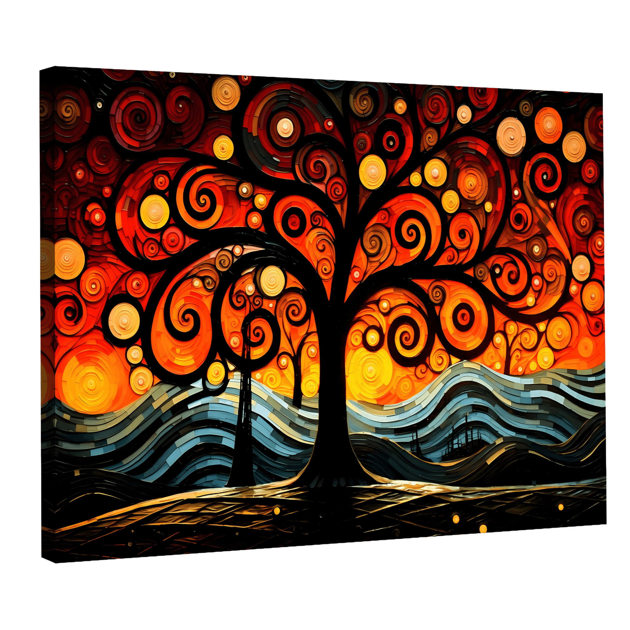 Tableau Arbre De Vie Moderne - La Maison Du Tableau