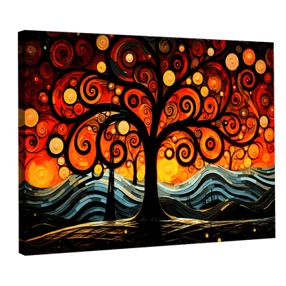 Tableau Arbre De Vie Moderne - La Maison Du Tableau