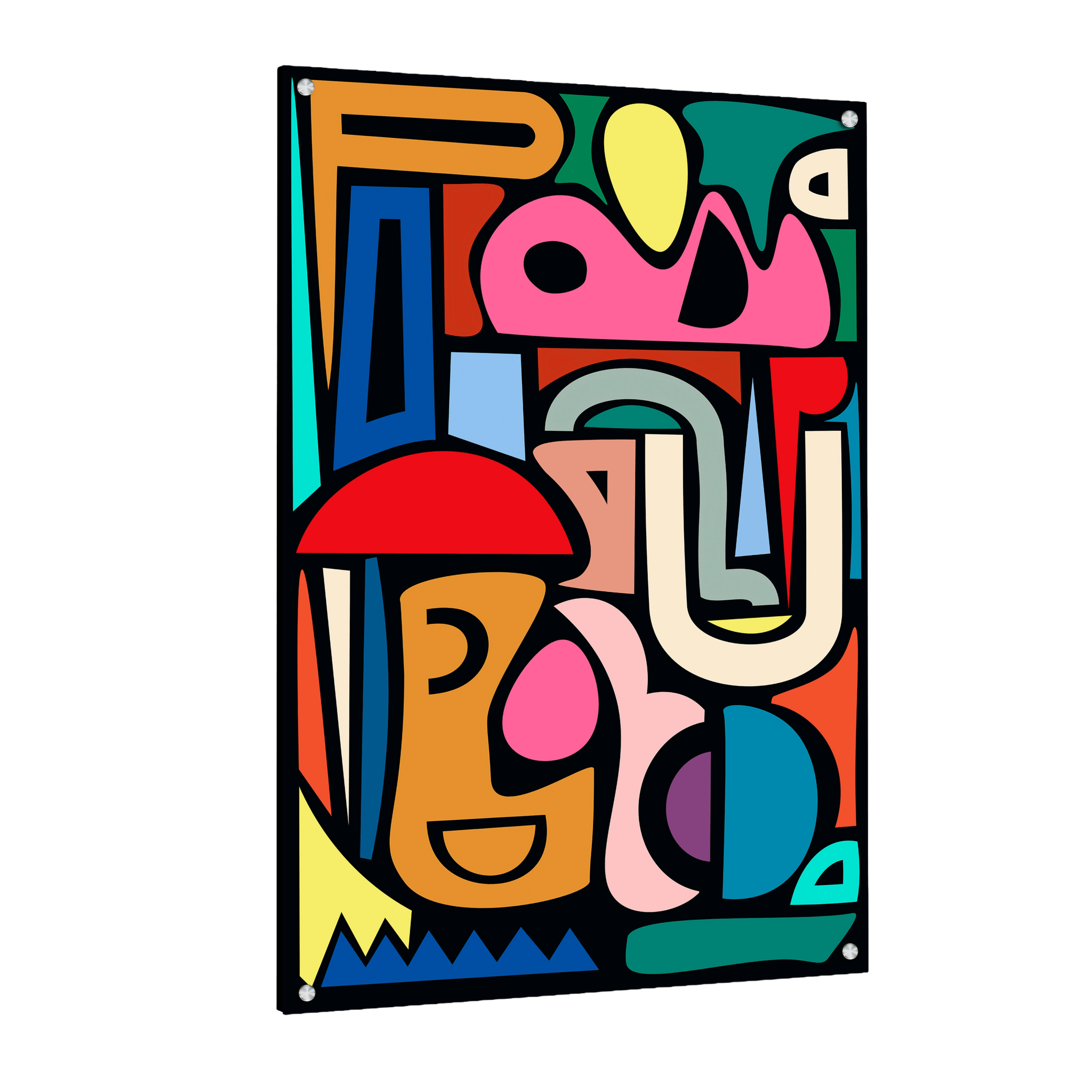 Tableau Art Abstrait - La Maison Du Tableau