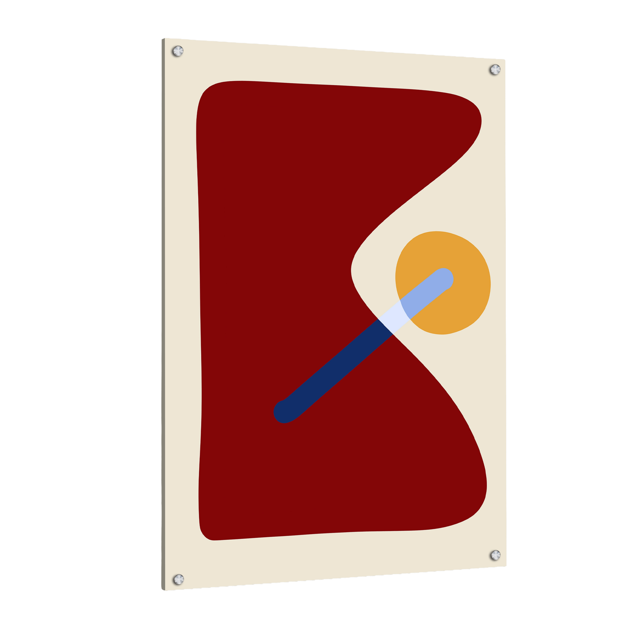 Tableau Art Abstrait Coloré - La Maison Du Tableau