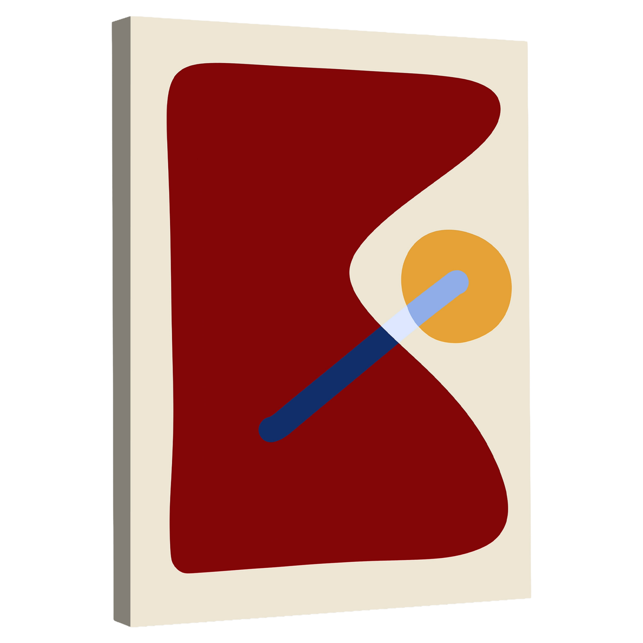 Tableau Art Abstrait Coloré - La Maison Du Tableau