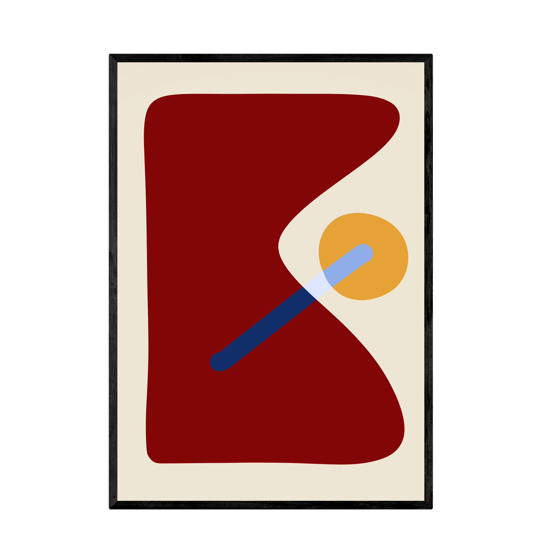 Tableau Art Abstrait Coloré - La Maison Du Tableau