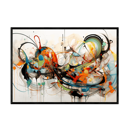 Tableau Art Abstrait Design - La Maison Du Tableau