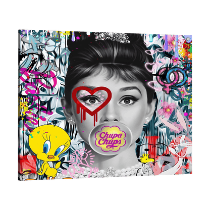Tableau Audrey Hepburn Pop Art - La Maison Du Tableau