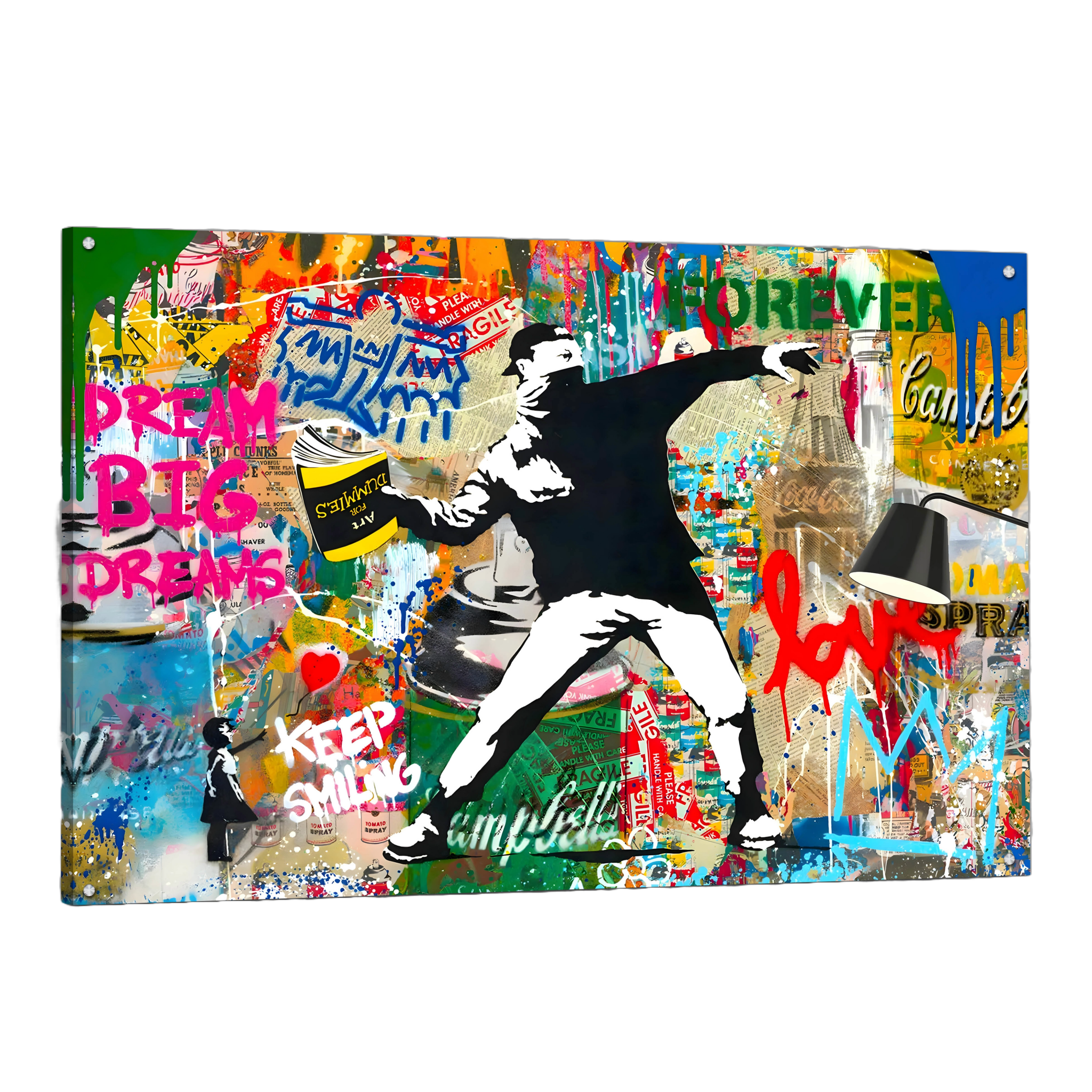 Tableau Banksy Street Art - La Maison Du Tableau