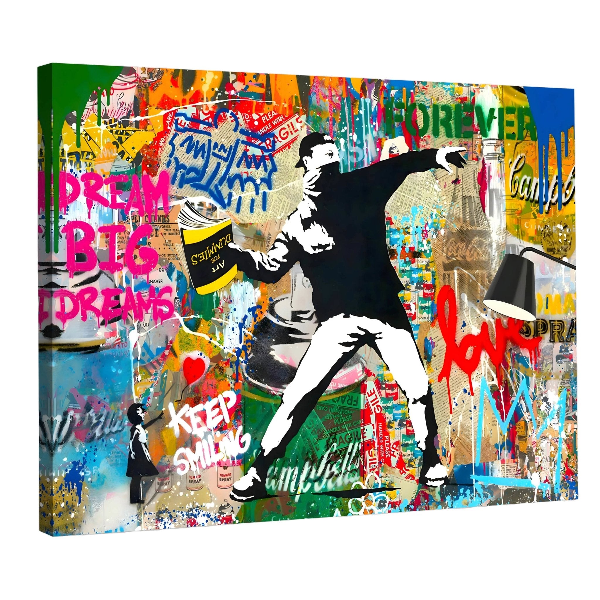 Tableau Banksy Street Art - La Maison Du Tableau