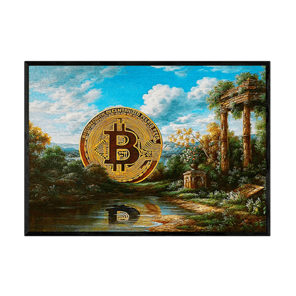 Tableau Bitcoin Renaissance - La Maison Du Tableau
