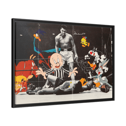 Tableau Cartoon Mohamed Ali - La Maison Du Tableau