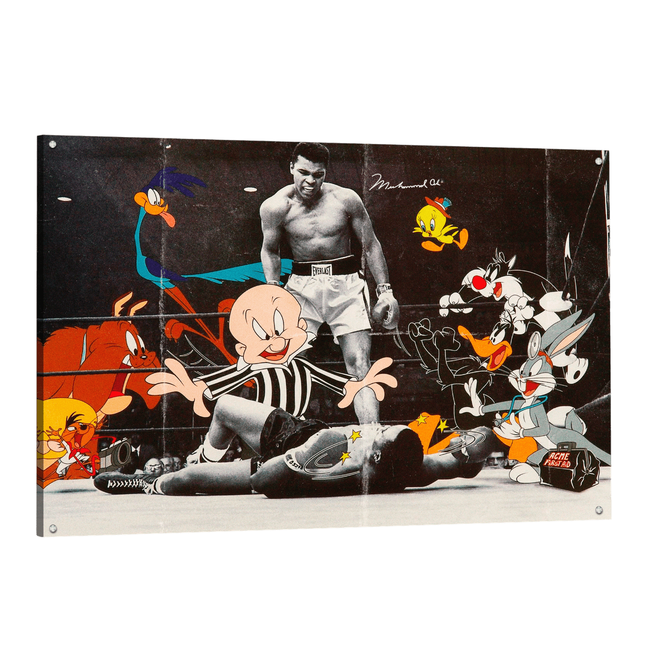 Tableau Cartoon Mohamed Ali - La Maison Du Tableau