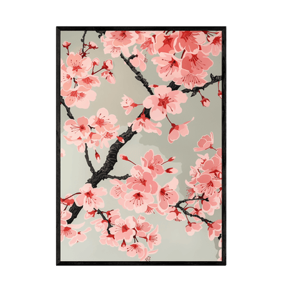 Tableau Cerisiers Japonais - La Maison Du Tableau